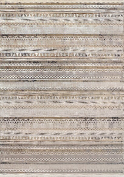 Dynamic Rugs RUBY 2182-189 Ivory and Taupe and Grey